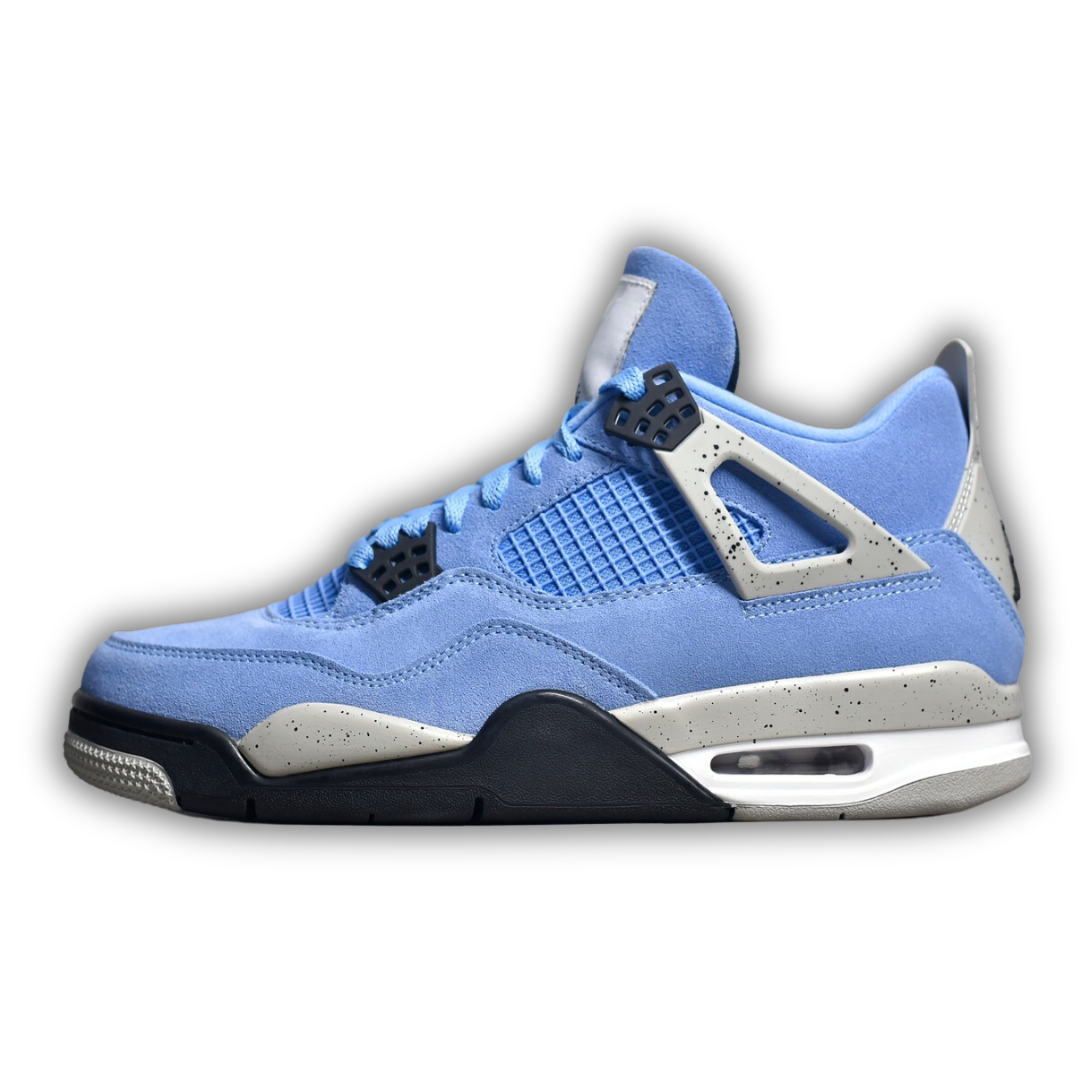 Air Jordan 4 | University Blue -  from [store] by Hitrun Footwear® - Air Jordan 4 University Blue, air jordan university, aj4 university, aj4 universty blue, blue sneakers, jordan 4